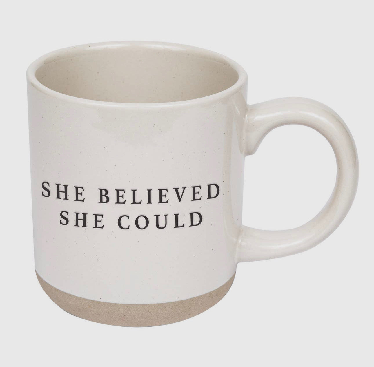 She Believed She Could Coffee Cup - Sweet Water Decor