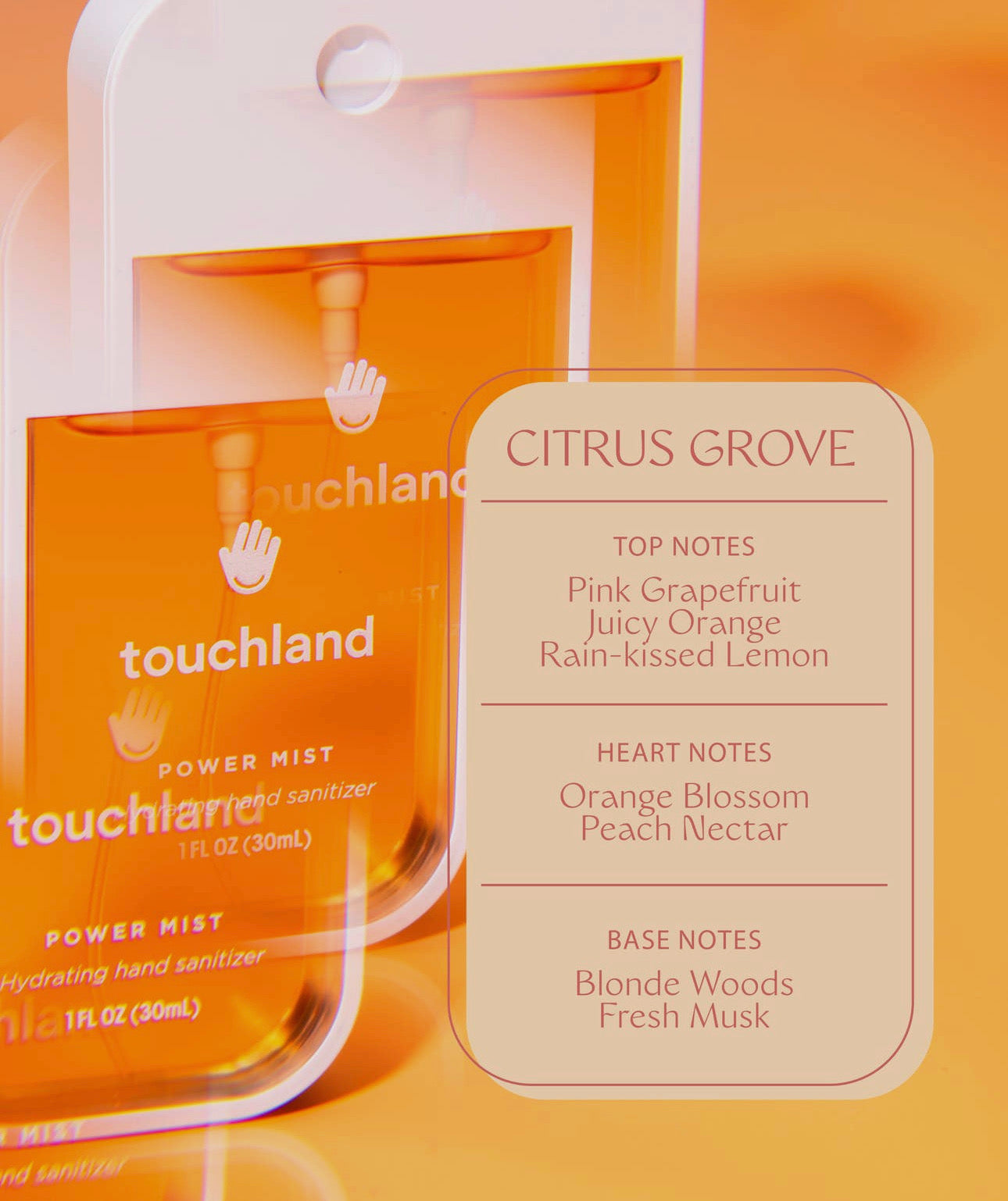 Power Mist Citrus Grove - Touchland