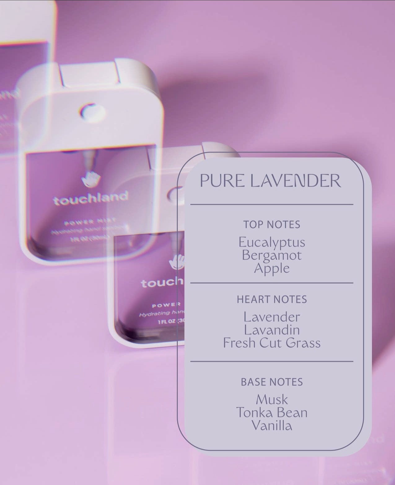 Power Mist Pure Lavender - Touchland