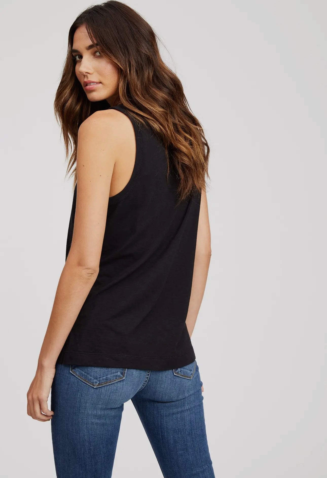 Tank Top in Black - Socialite