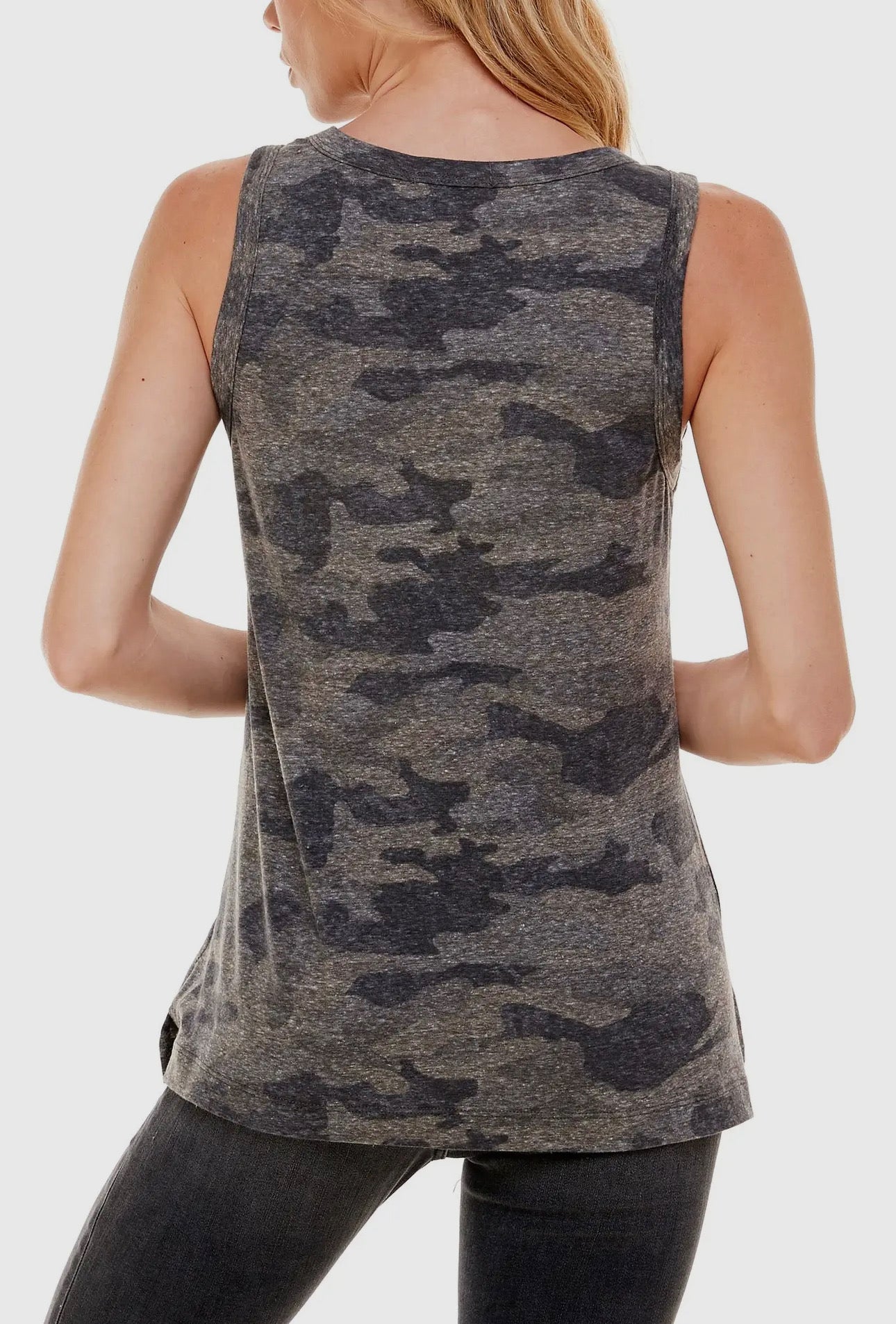 Tank Top in Camo - Socialite