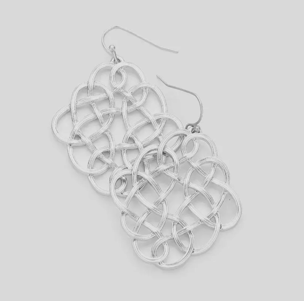 It's Sense Silver Earrings - Embellish