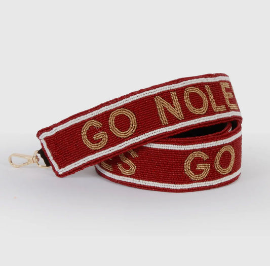 GO NOLES Beaded Purse Strap - Desden