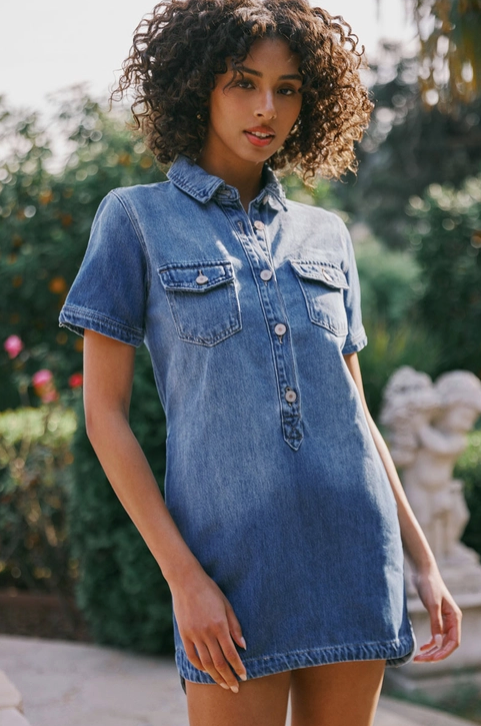 Denim Dress - Kan Can USA