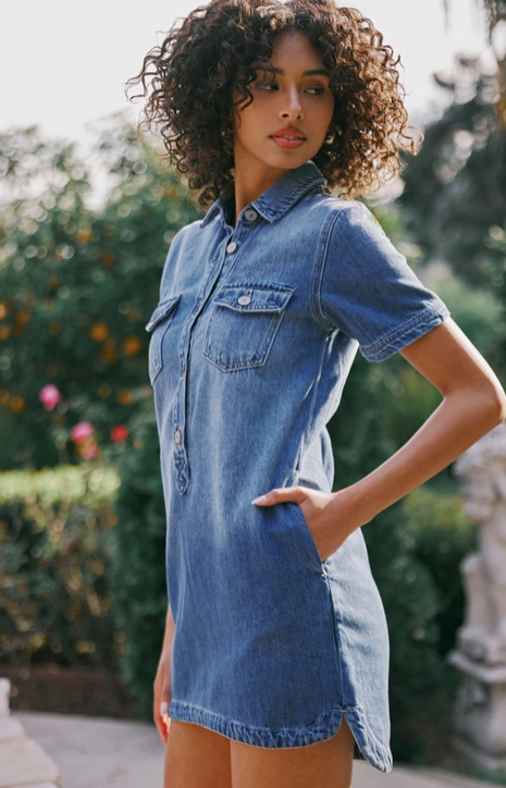 Denim Dress - Kan Can USA