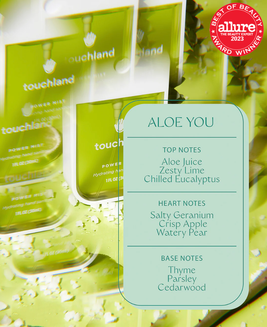 Power Mist Aloe You - Touchland