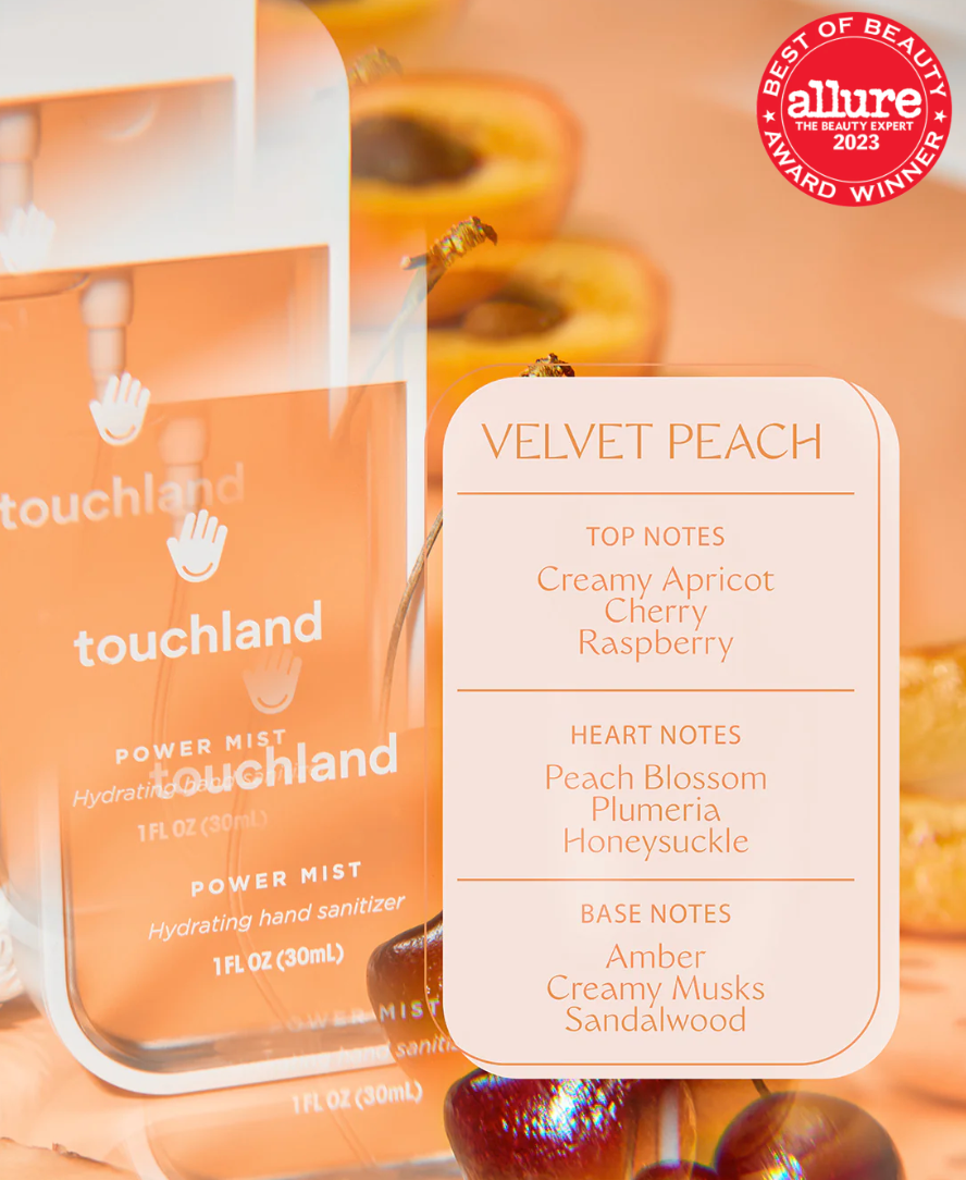 Power Mist Velvet Peach - Touchland