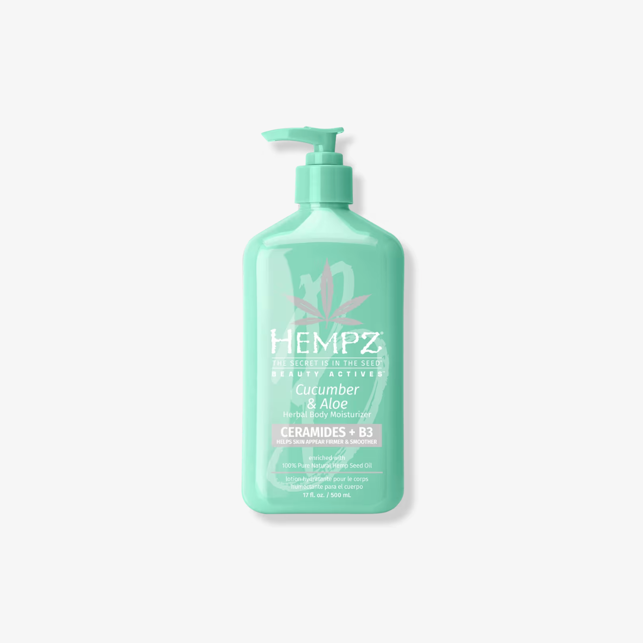 Hempz Cucumber & Aloe Body Moisturizer 500 mL